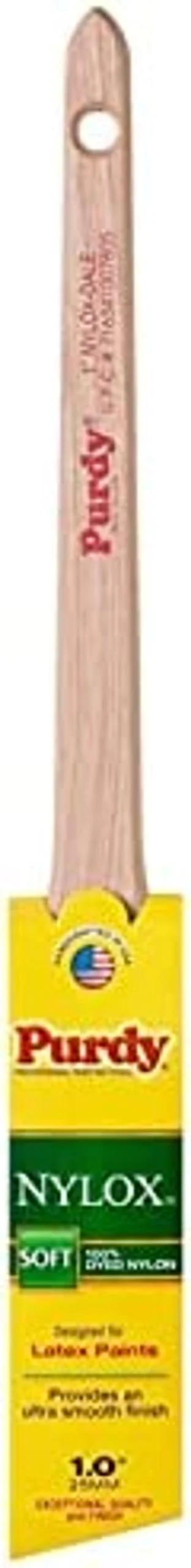Purdy 144080210 Nylox Series Dale Angular Trim 1" Paint Brush