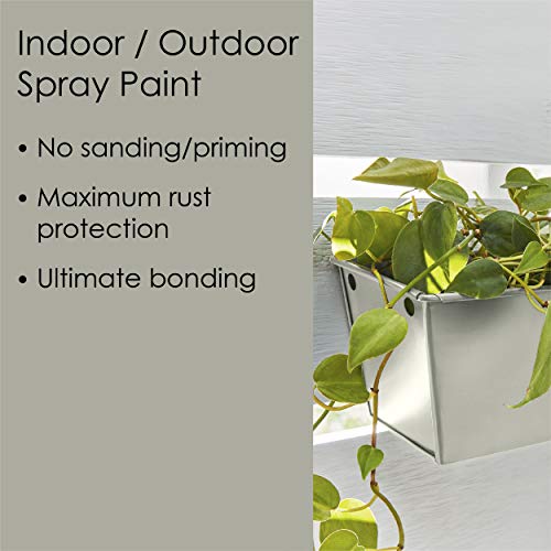 12 oz Krylon K02721007 River Rock Fusion All-In-One Paint & Primer Spray Paint, Gloss - Image 3