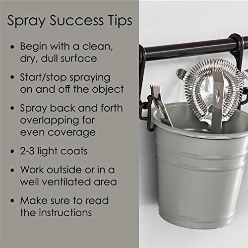12 oz Krylon K02723007 Smoke Gray Fusion All-In-One Paint & Primer Spray Paint, Gloss - Image 7