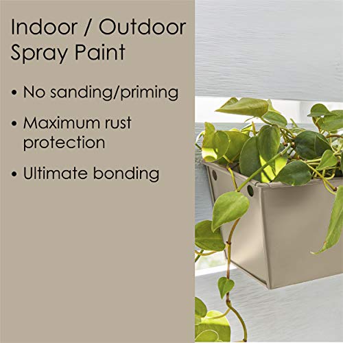12 oz Krylon K02740007 Khaki Fusion All-In-One Paint & Primer Spray Paint, Satin - Image 3