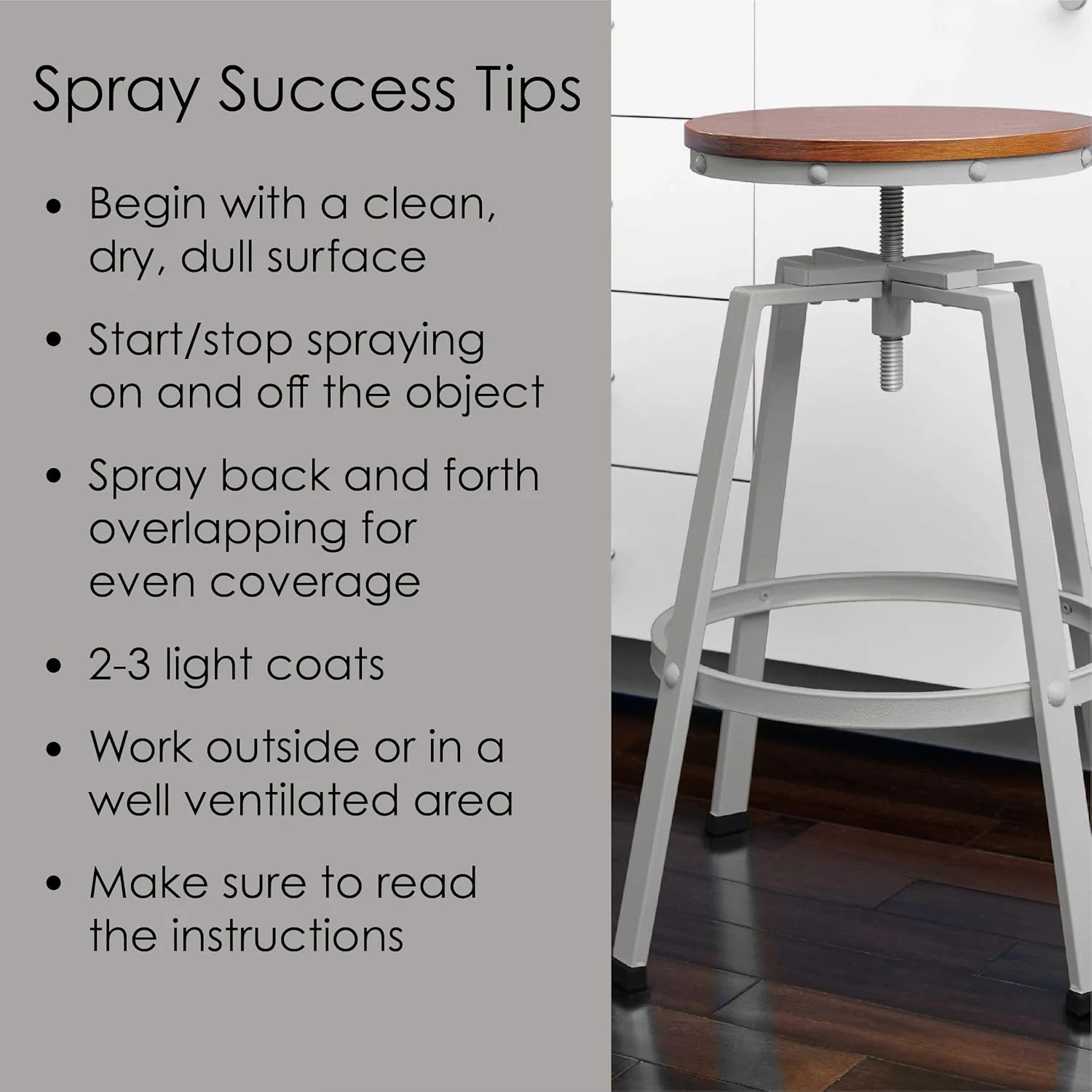 Krylon Fusion All-In-One Adhesive Spray Paint for Indoor/Outdoor Use, 12 oz, Pewter Gray (Pack of 1) - Image 7