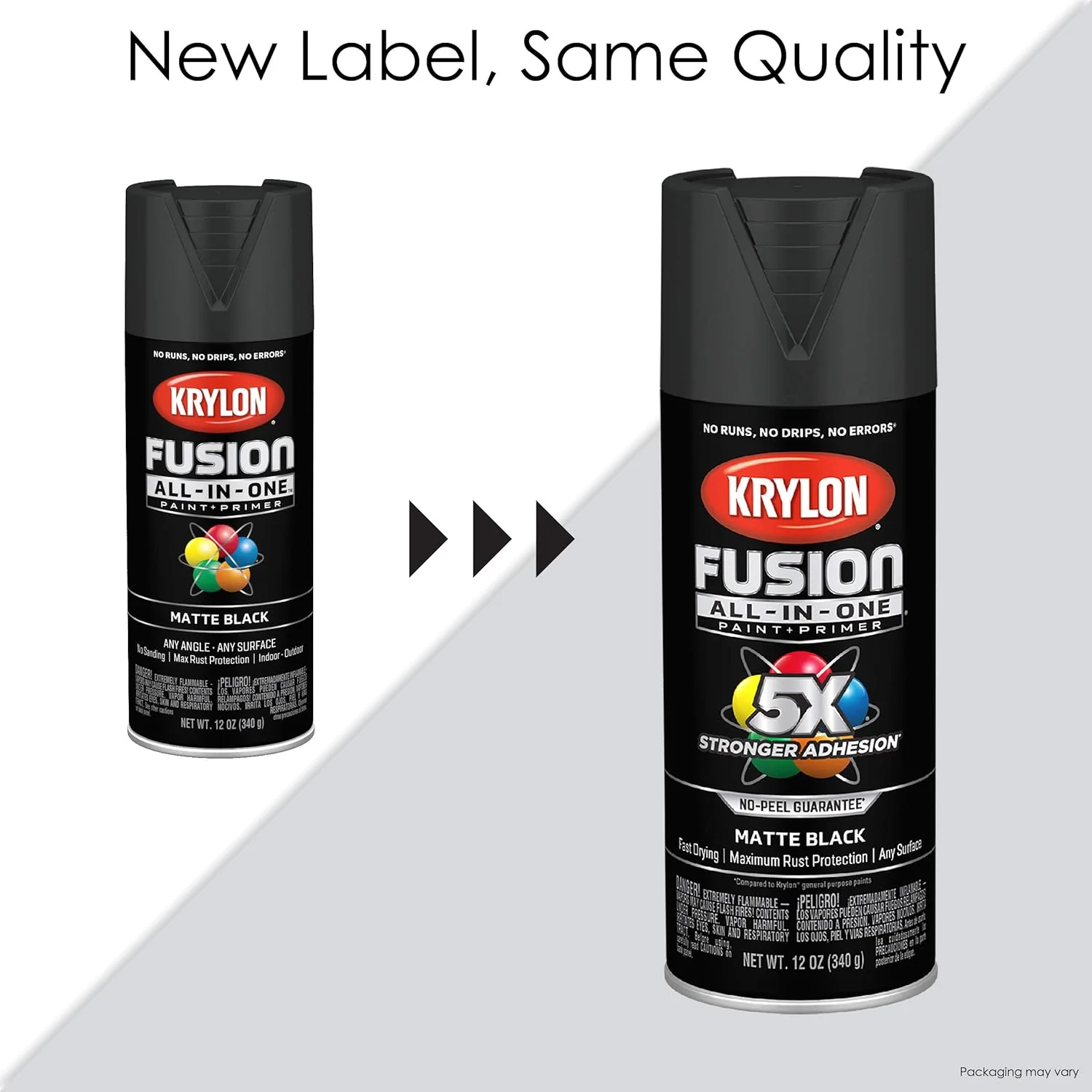 Krylon Fusion All-In-One Adhesive Spray Paint for Indoor/Outdoor Use, 12 oz, Pewter Gray (Pack of 1) - Image 8