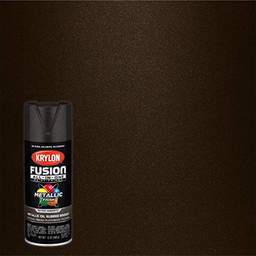 12 oz Krylon K02771007 Oil Rubbed Bronze Fusion All-In-One Paint & Primer Spray Paint, Metallic - Image 2