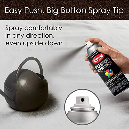 12 oz Krylon K02771007 Oil Rubbed Bronze Fusion All-In-One Paint & Primer Spray Paint, Metallic - Image 4