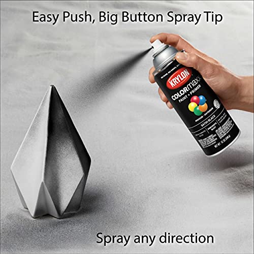 12 oz Krylon K05559007 Brown Boots COLORmaxx Paint & Primer Spray Paint, Satin - Image 6
