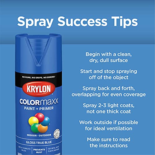 12 oz Krylon K05590007 COLORmaxx Silver Paint & Primer Spray Paint, Metallic - Image 8