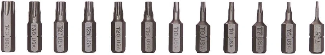 Mayhew Tools 18013 Assorted Torx Insert Bit Set, 12 Piece - Image 3