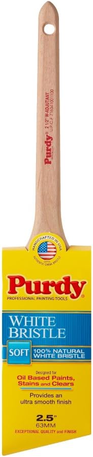 Purdy 144024425 White Bristle Adjutant Paint Brush, 2.5 Inch - Image 2