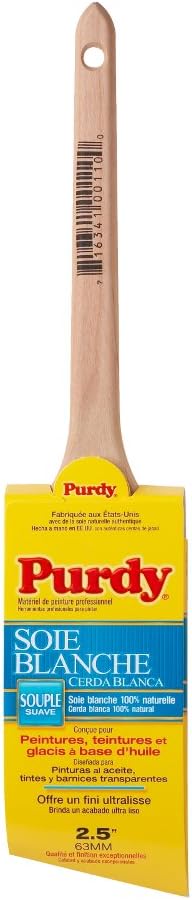 Purdy 144024425 White Bristle Adjutant Paint Brush, 2.5 Inch - Image 3