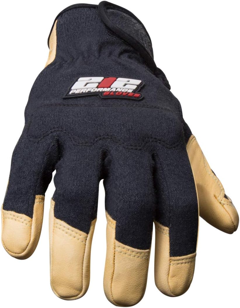 212 Performance Fire Resistant Fabricator Gloves for Welding, Premium Goatskin, Adjustable Cuff, X-Large X-Large (Pack of 1) - Image 3