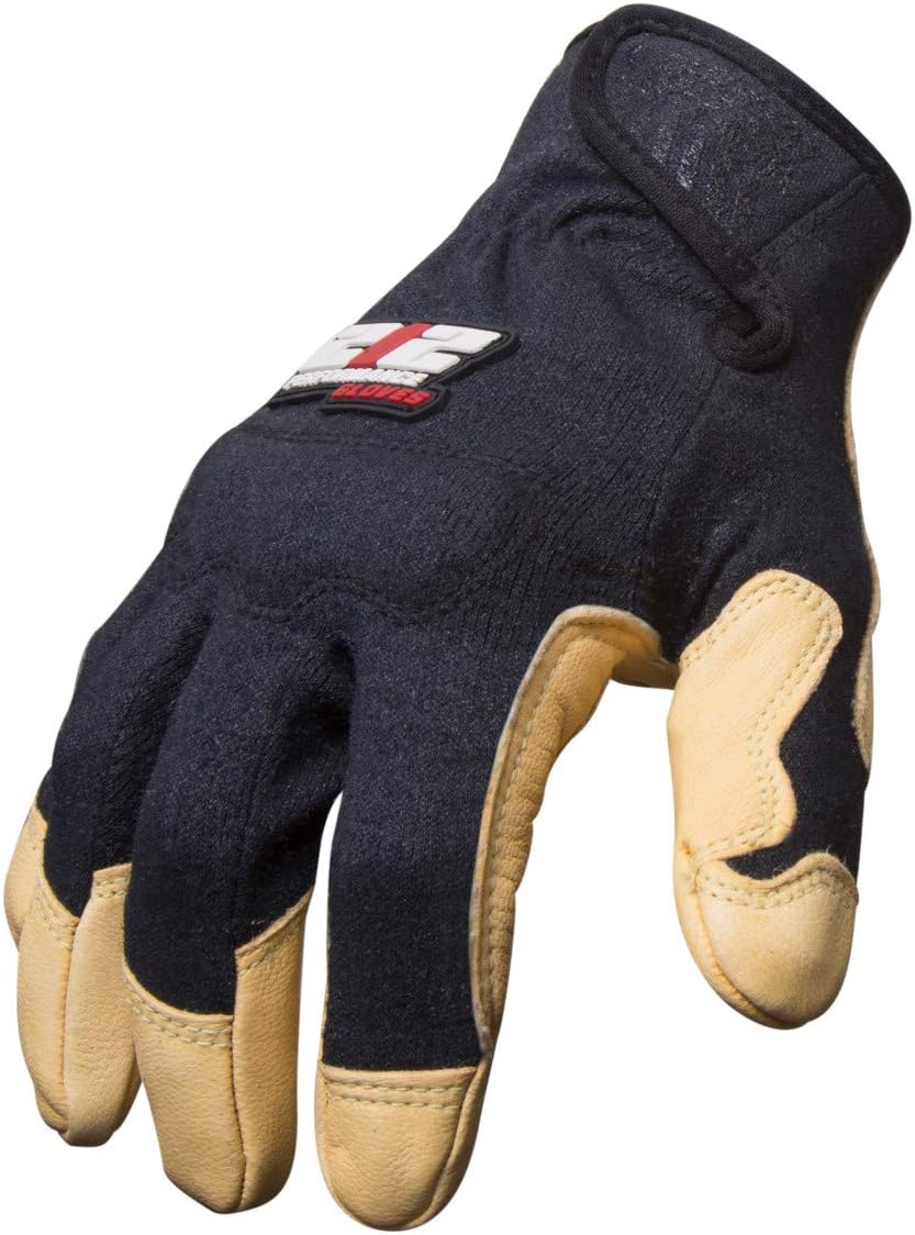 212 Performance Fire Resistant Fabricator Gloves for Welding, Premium Goatskin, Adjustable Cuff, 2X-Large (Pack of 1) - Image 2