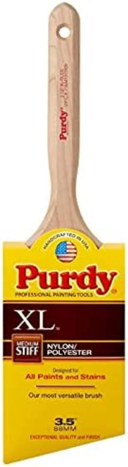 Purdy 144152330 XL Glide Paint Brush, 3 in. Angular Glide