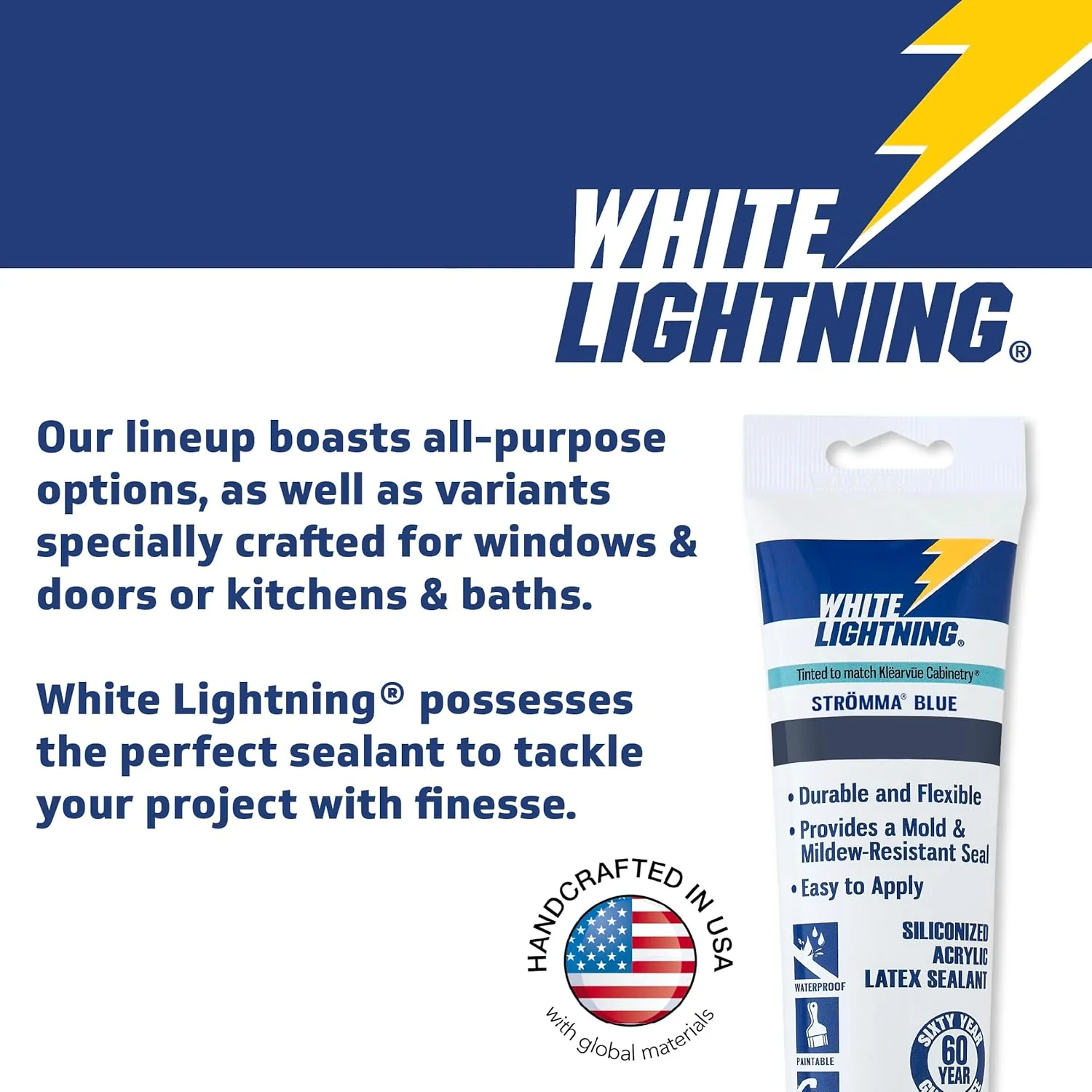 3006 Quick Dry All Purpose Adhesive Caulk White One Size Caulk - Image 3