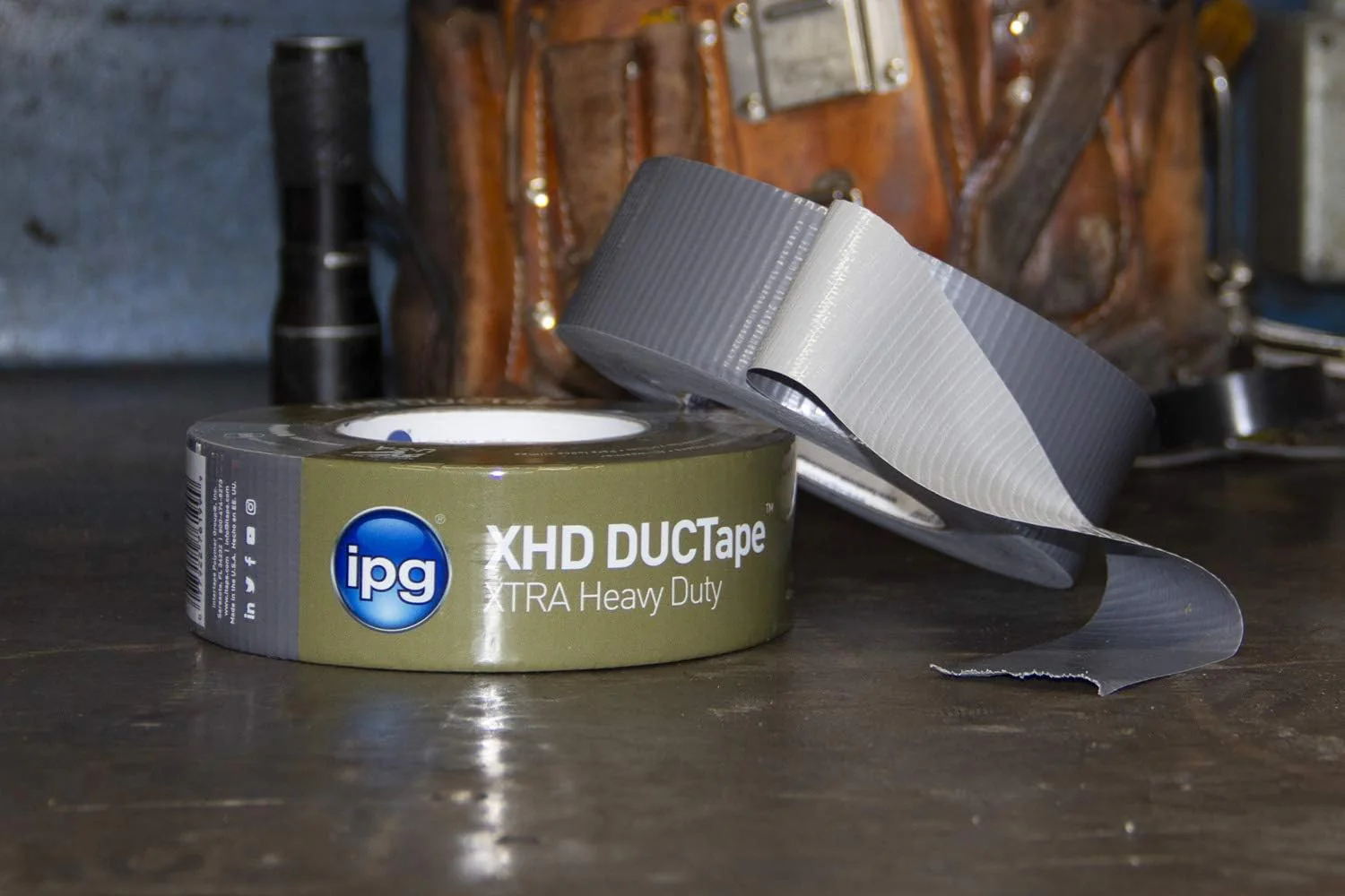 IPG 9600 XHD DUCTape, Extra Heavy Duty Duct Tape, 1.88" x 60 yd, Silver (Single Roll) - Image 5