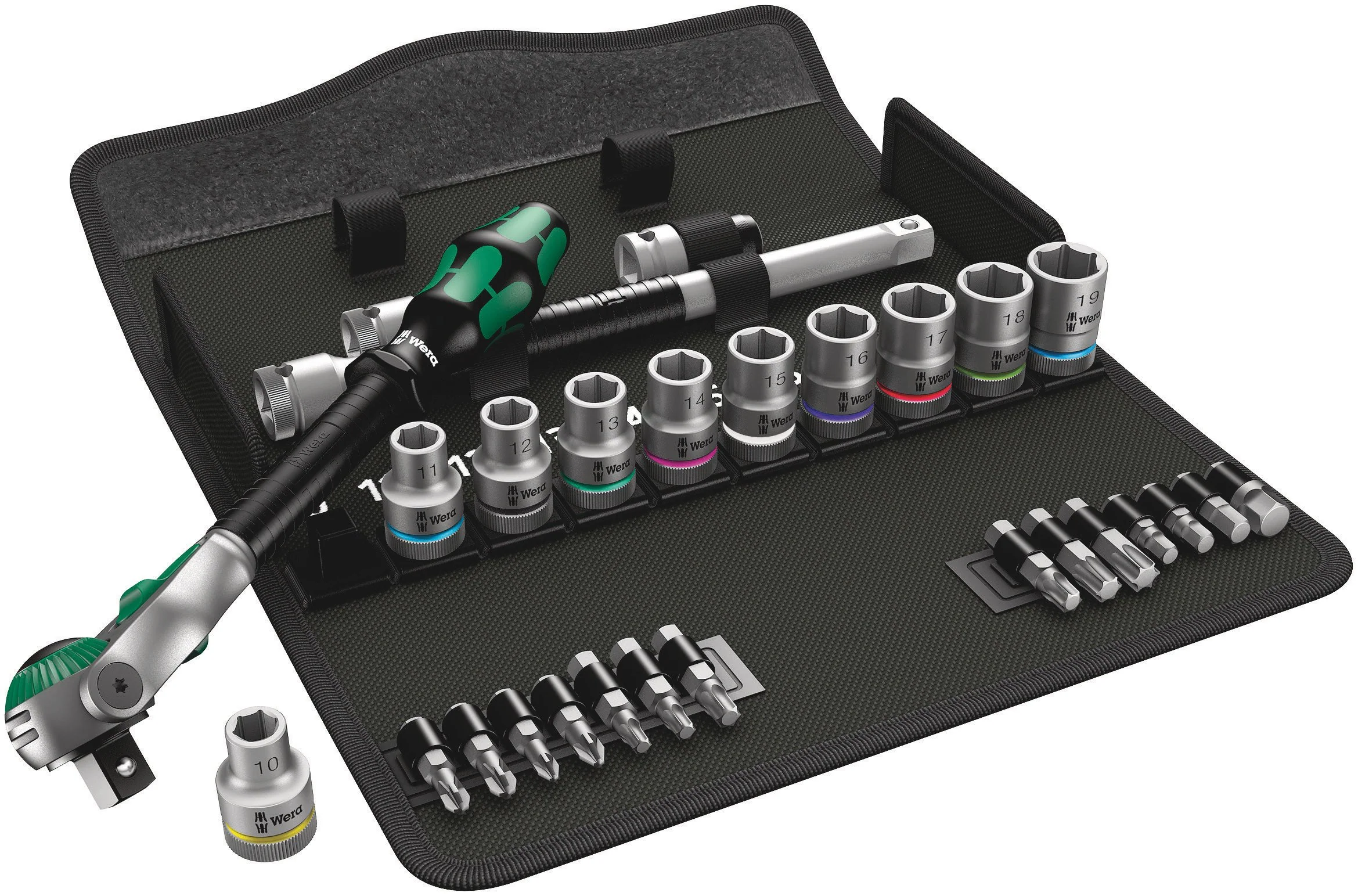 8100 SC 6 Speed 1/2 25 PC 1/2" Drive Metric