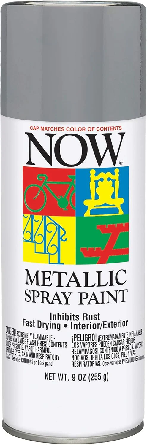 9 oz Krylon 21201 Aluminum Now Enamel Spray Paint - Image 2