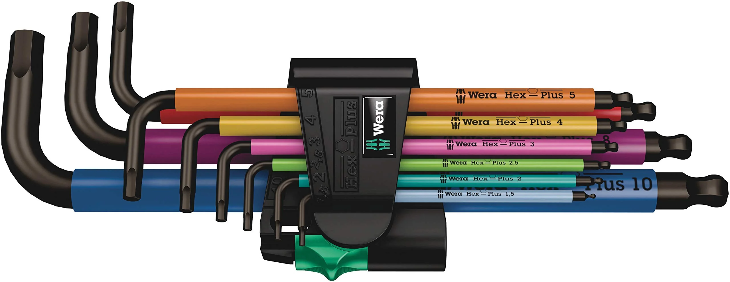 Wera Tools 05022089001 950 SPKL/9 SM Long ARM HEX Key Set