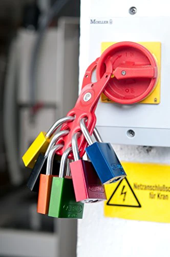 Abus 72HB/40-40 KD 6 Pack 19379 Aluminum Padlock 72 Series, Body width: 1 17/32" Shackle diameter: 1/4" Shackle clearance: 1 17/32", Silver-1.5" Shackle, 6 Piece - Image 3