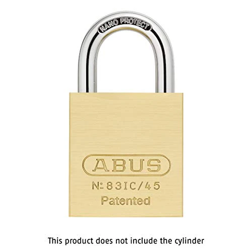ABUS 83IC/45 Small Format Interchangeable Core Padlock - Core/Cylinder Not Included - Image 3