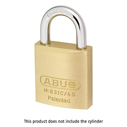 ABUS 83IC/45 Small Format Interchangeable Core Padlock - Core/Cylinder Not Included - Image 4