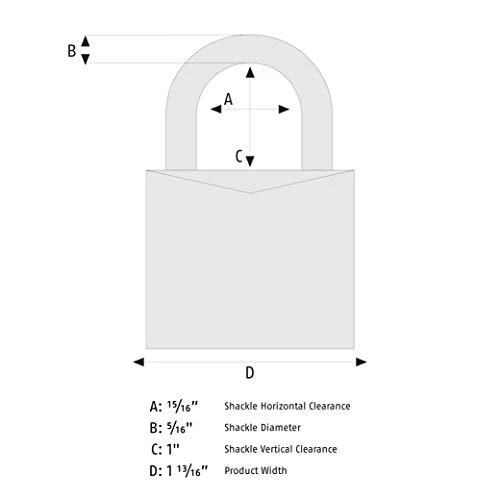 ABUS 83IC/45 Small Format Interchangeable Core Padlock - Core/Cylinder Not Included - Image 5