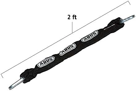 ABUS Hardened Steel 12KS 2 Foot 1/2" Thick Square Security Chain for Bikes, Containers, Trailers, ATV's, Motorcycles and Personal/Industrial Property - Image 5