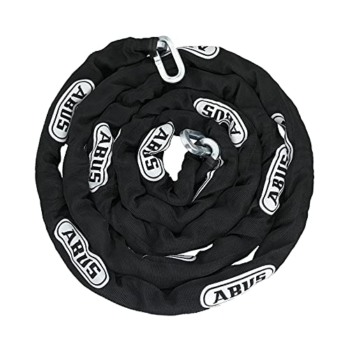 ABUS Hardened Steel 8KS 10 Foot x 5/16" Thick Square Security Chain for Bikes, Containers, Trailers, ATV, Motorcycles and Personal/Industrial Property