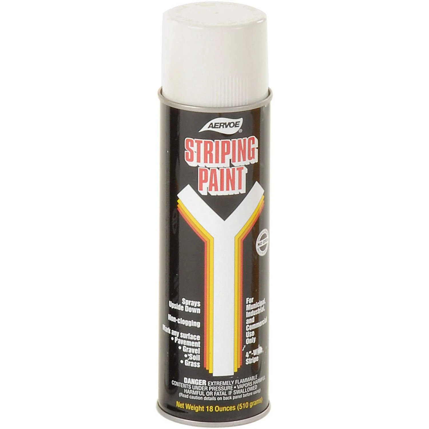 Aervoe 710 White Line Striper Spray Paint - Lot of 12
