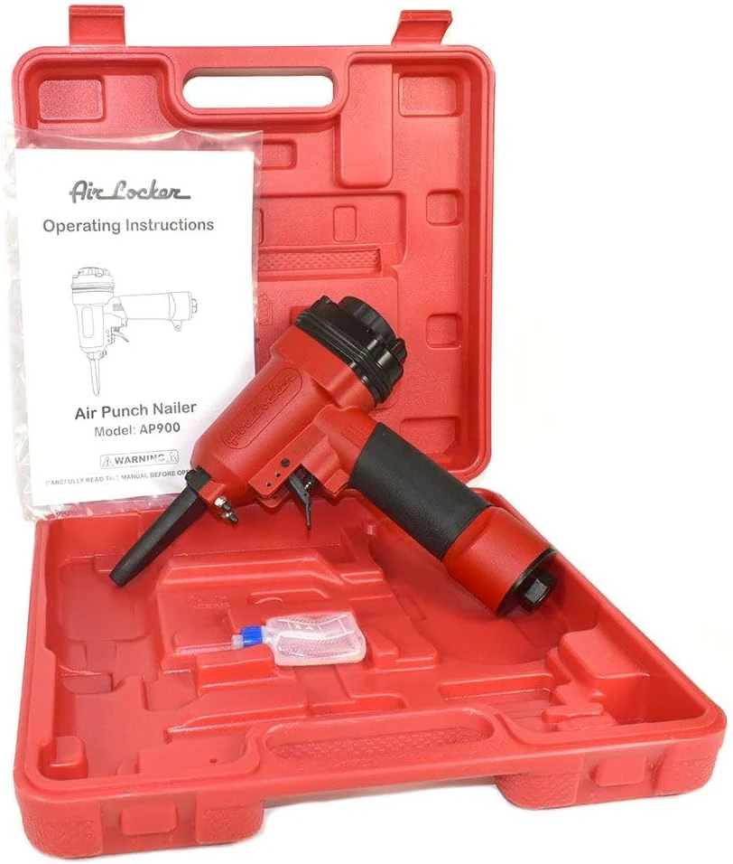 Air Locker AP900 Heavy Duty Professional Air Punch Nailer/Nail Remover/Nail Puller. 1/4 Inch NPT Thread Air Inlet. 50-110 PSI Pneumatic Nailer Removes 9-16 Gauge Nails - Image 6
