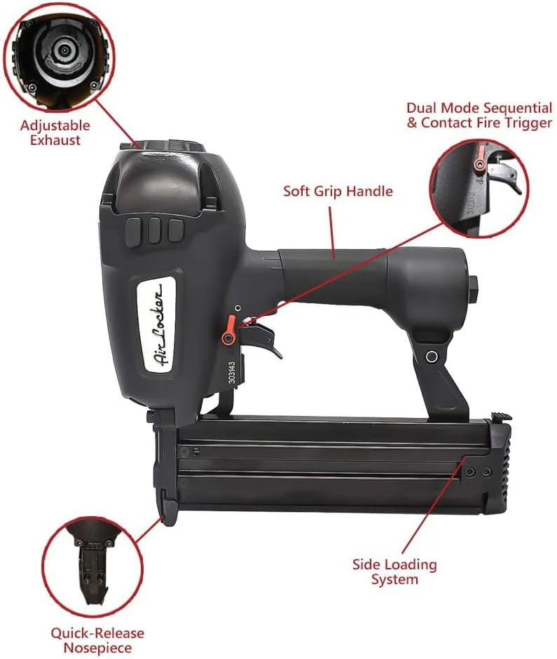Air Locker CN64A3 5/8 Inch To 2-1/2 Inch Heavy Duty Concrete T Nailer - Image 2