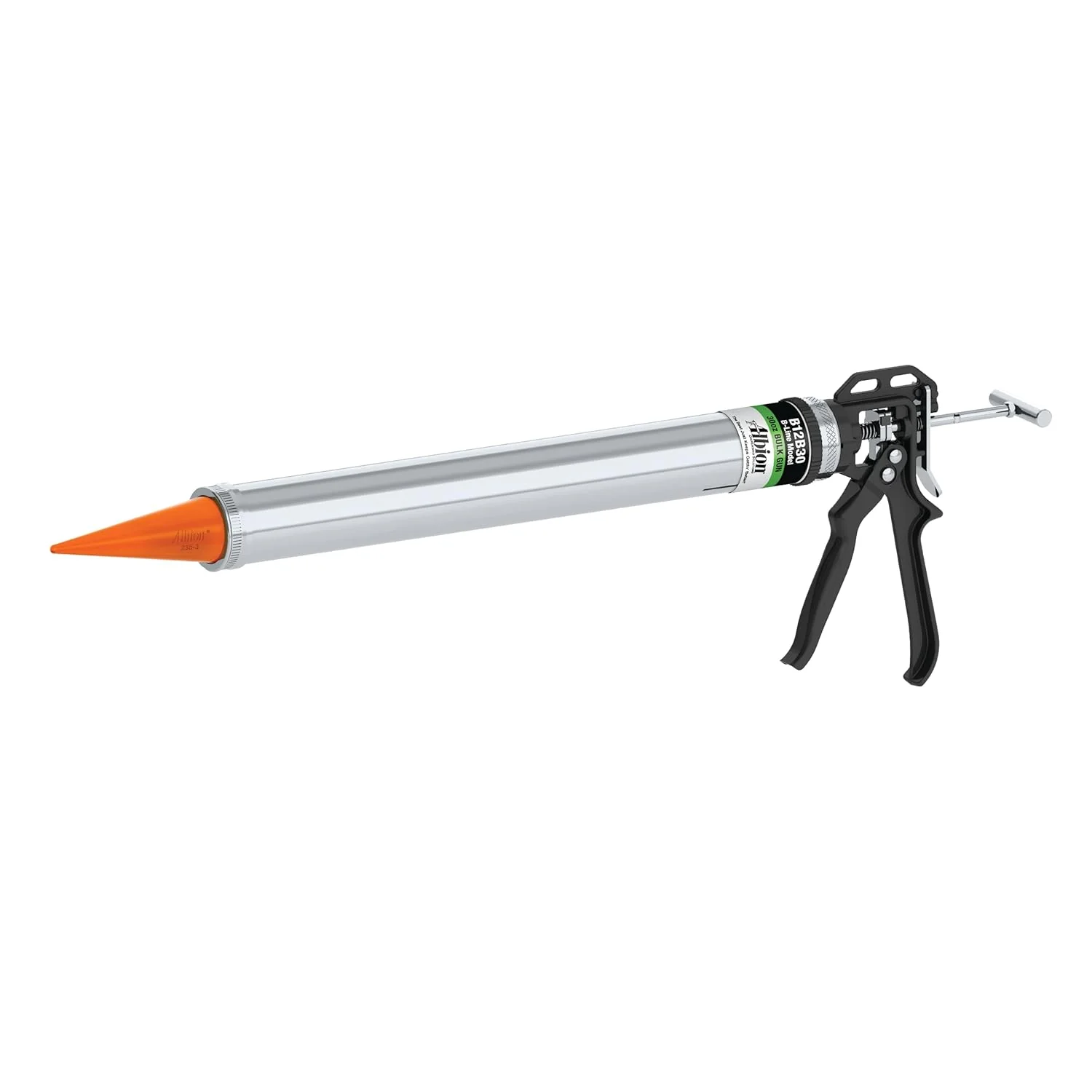 Albion Engineering B12B30 B-Line Manual Bulk Caulking Gun, 30 oz, 12:1 Drive - Image 2