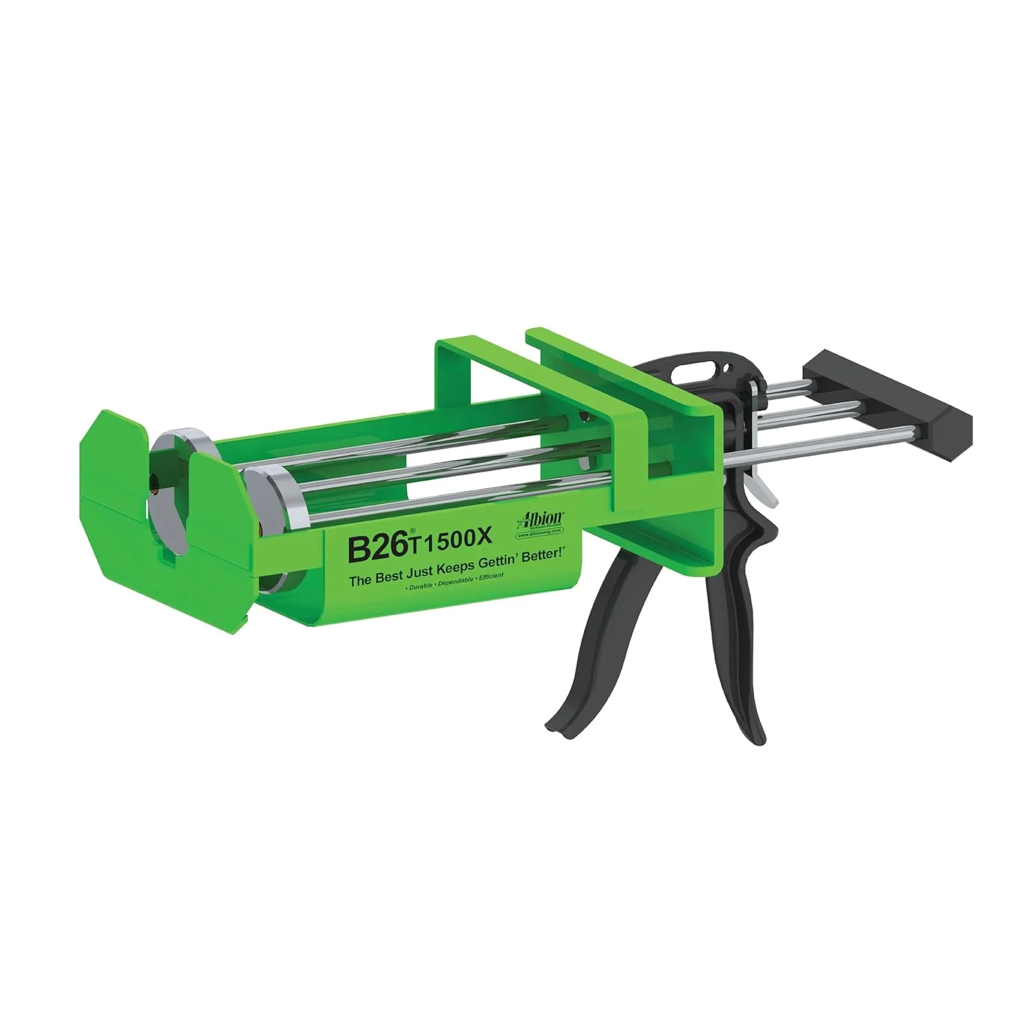 Albion Engineering Company B26T1500X 1500 Series B-Line Manual Multi-Component Cartridge Epoxy Adhesive Gun, 26:1 Manual Drive - Image 2