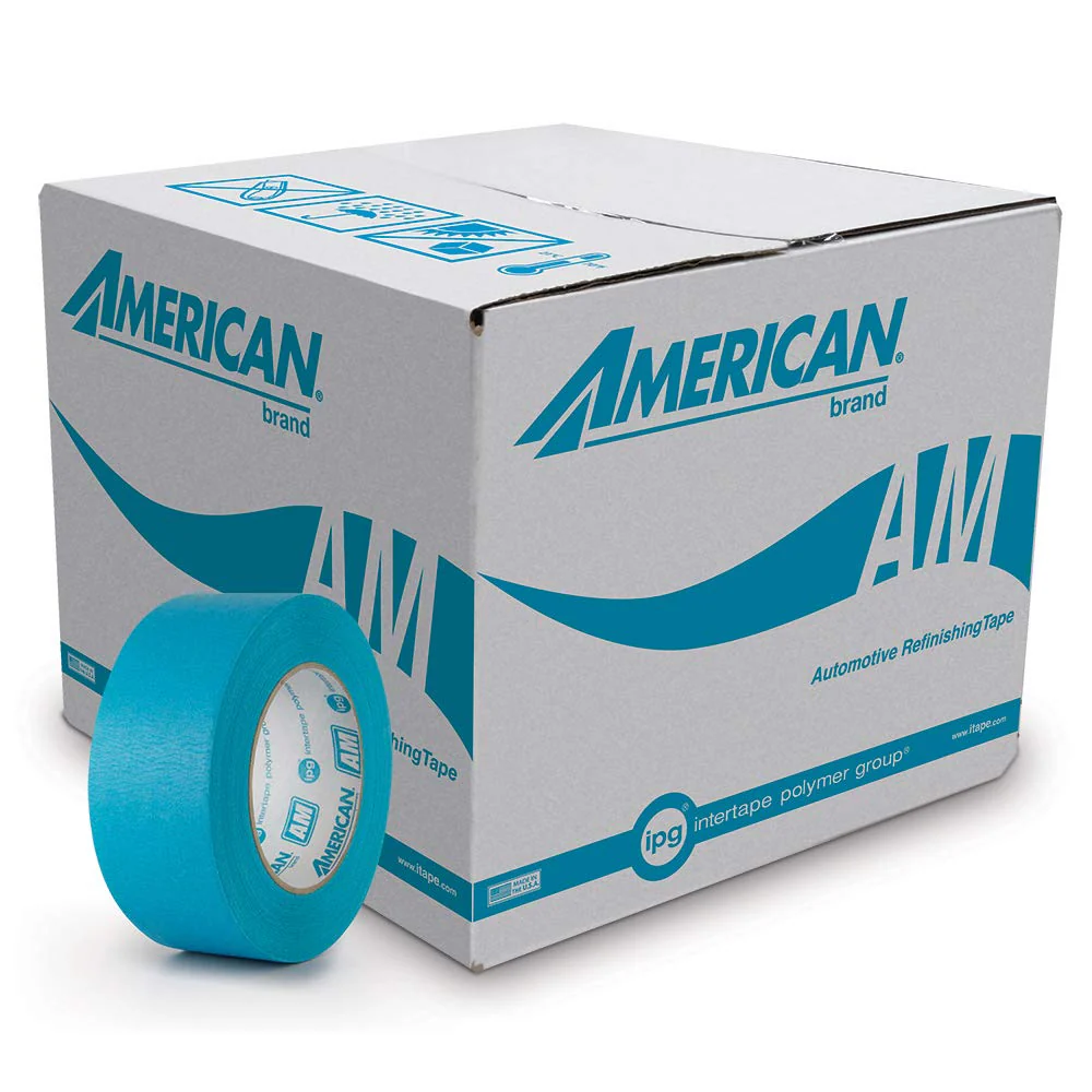 IPG AM3655 American AquaMask Tape, 1.41" x 60 yd, Aqua (24-Pack)