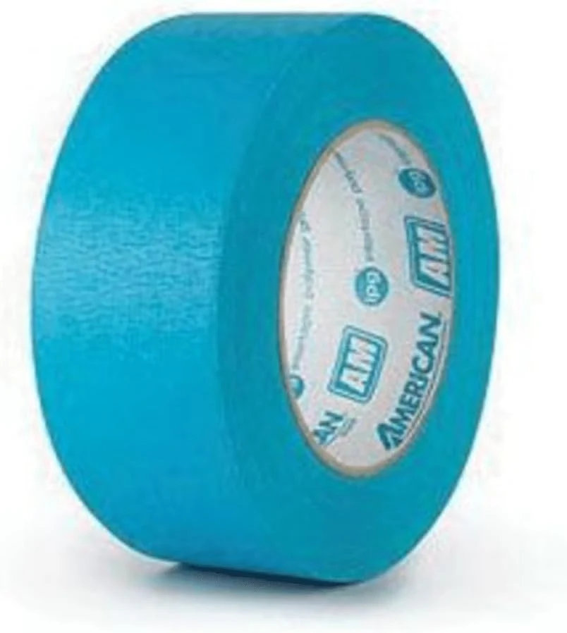 American Tape AMT-AM-1.5 1-1/2 Aquamask Medium Grade Paper Masking Tape - Image 2