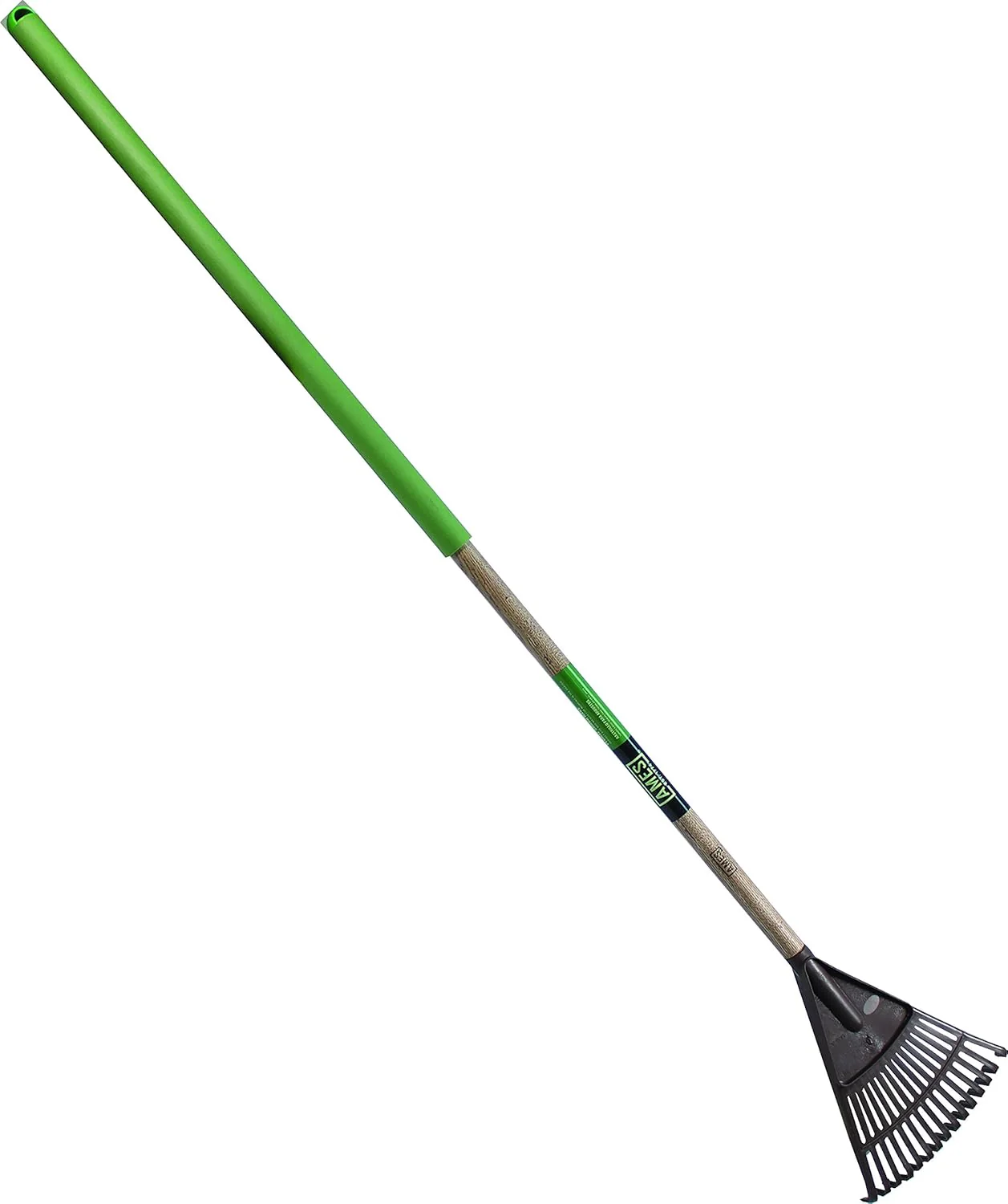 AMES 2916600 8-Inch Poly Floral Shrub Rake with Hardwood Handle, 55 - Image 2