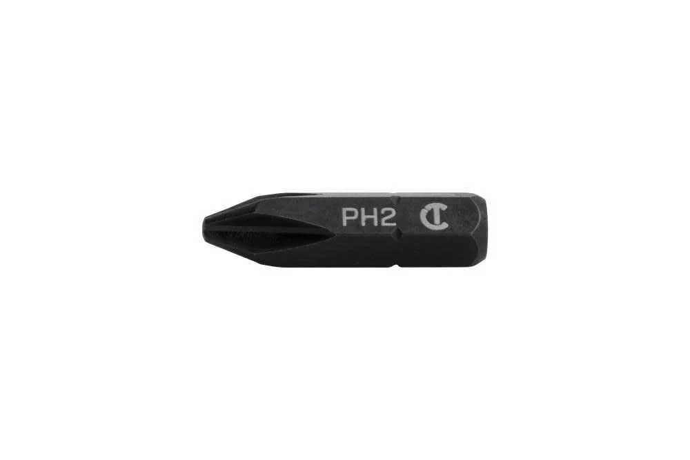 Crescent CAB1PH2-2 #2 x 1" Phillips Insert Bit (Pack of 2)