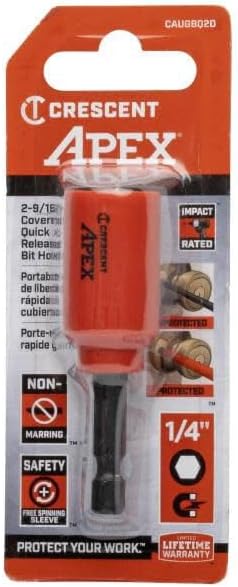 Crescent CAUGBQ2D u-GUARD Covered Quick Change Magnetic Bit Holder - Image 6