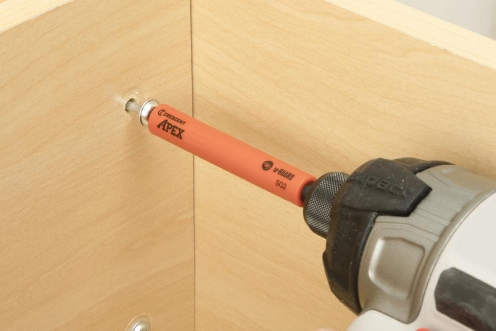 Crescent CAUGB3BSQ2 #2 x 3-1/2" Square u-GUARD Covered Impact Power Bit (Pack of 2) - Image 3