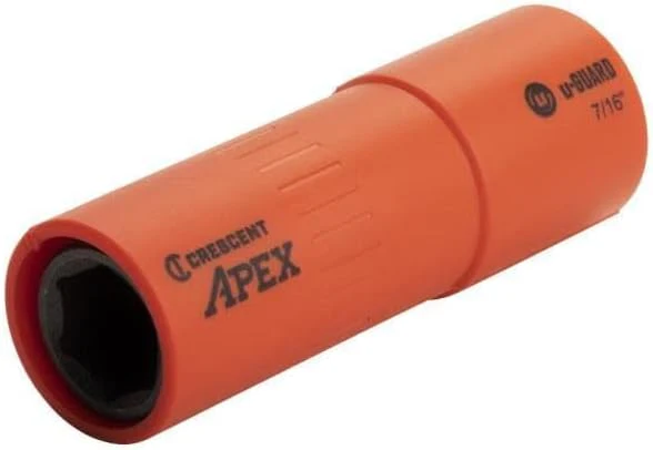 Crescent CAUGK2-32 Apex 3 Piece u-GUARD 3/8" Covered Socket Set - Image 3