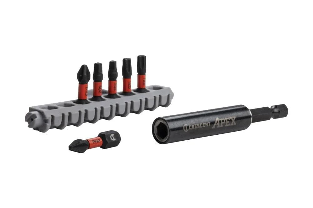 Crescent CABDG1R-7 Apex Set, Vortex, 1", 5 Pc, W/3" Fn Drive Slv, Rail