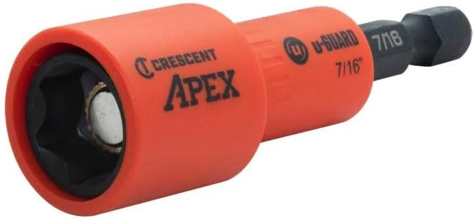Crescent CAUGN2DHX28 7/16" u-GUARD Covered Magnetic Nutsetter - Image 2