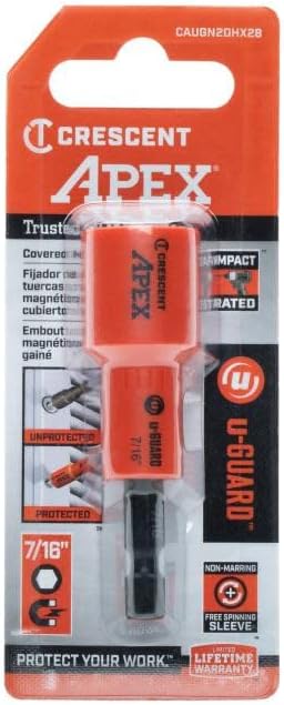 Crescent CAUGN2DHX28 7/16" u-GUARD Covered Magnetic Nutsetter - Image 6