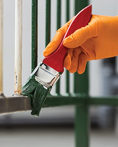 Atlantic Safety Products OR-XXL Orange Lightning Nitrile Gloves 2XL - Image 5