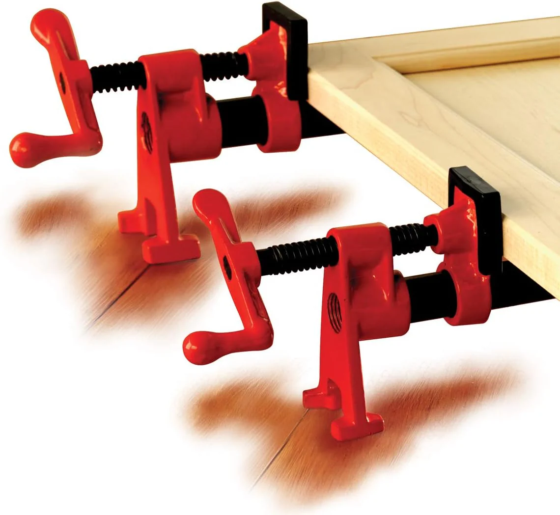 Bessey BPC-H34, 3/4-In. H Style Pipe Clamps - Incredibly Versatile, Easy To Assemble, Indespensable Workshop Clamp For Woodworking, Carpentry, Home Improvement, and DIY Projects - Image 5