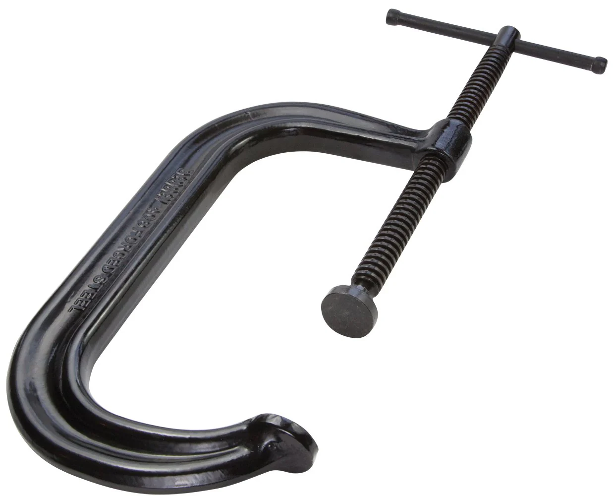 BESSEY | CDF412 | BESSEY CDF412 12 In. x 5-3/4 In. Black Oxide Spindle Drop Forged C Clamp - Image 2