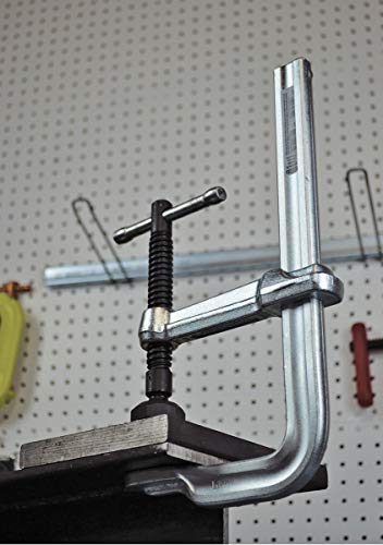 BESSEY SQ-12, 12 In., 2660 Nominal Clamping Force, All Steel clamp, Heavy duty pad - Image 5