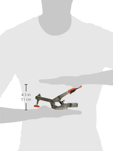 Bessey (STC-HH50) Horizontal Auto-Adjust Toggle Nickel Plated Clamp - Image 4