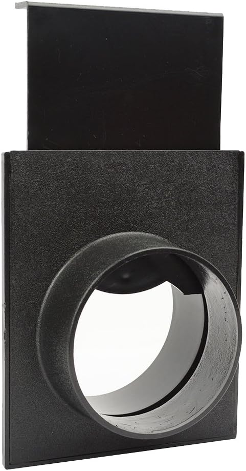 Big Horn 11442 4-Inch ABS Plastic Quick Coupling/Disconnect Blast Gate for Vacuum/Dust Collector (Replaces Jet JW1007) - Image 2