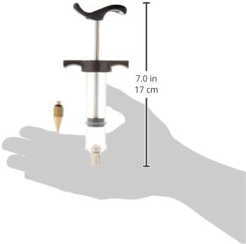 Big Horn 19408 High Pressure Glue Injector with 2 Brass Tips - Image 3