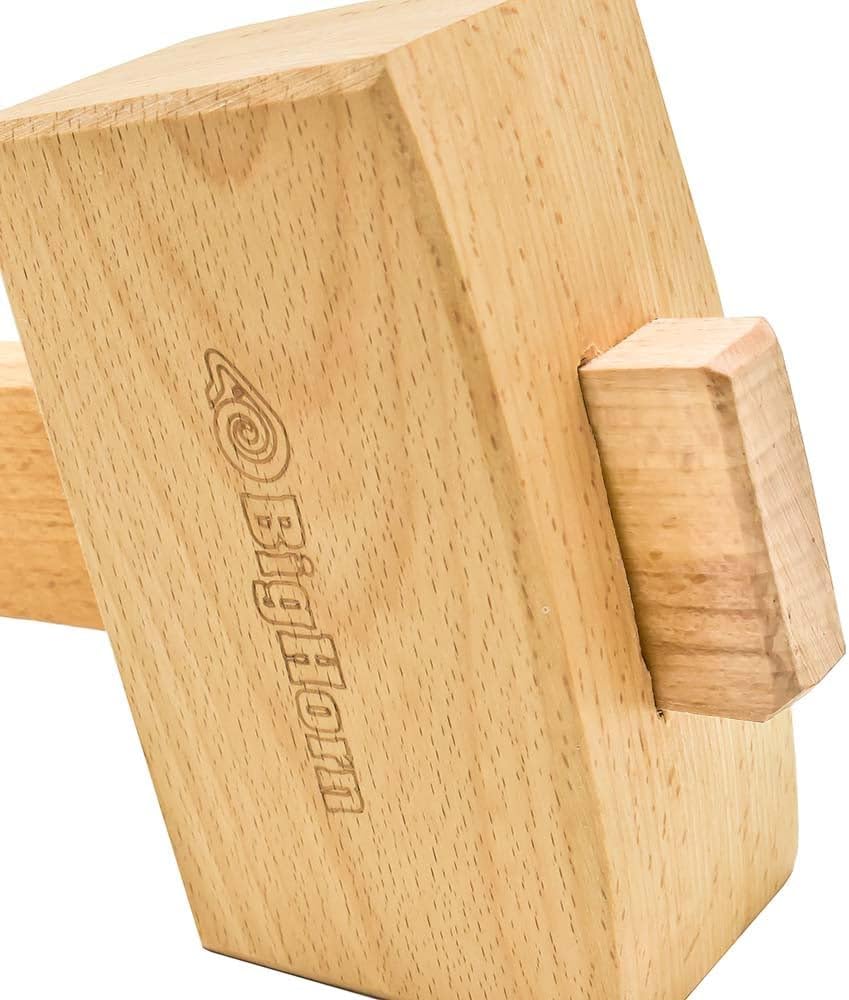 Big Horn 26016 16 oz Beech Wood Carving Mallet - Image 7